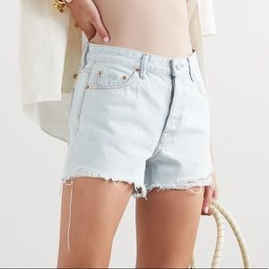 GRLFRND denim Helena shorts size 27